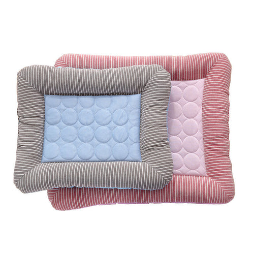Portable Ice Silk Mat: Summer Comfort for Pets - Panda Bossino