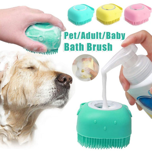 Magic Dog Bath & Massage Glove - Panda Bossino