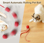 Chirp & Chase: The Ultimate Cat Toy Ball - Panda Bossino