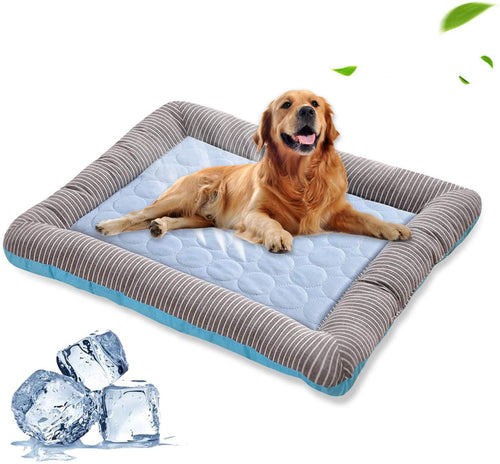 Portable Ice Silk Mat: Summer Comfort for Pets - Panda Bossino