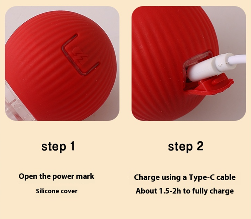 Chirp & Chase: The Ultimate Cat Toy Ball - Panda Bossino