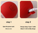 Chirp & Chase: The Ultimate Cat Toy Ball - Panda Bossino