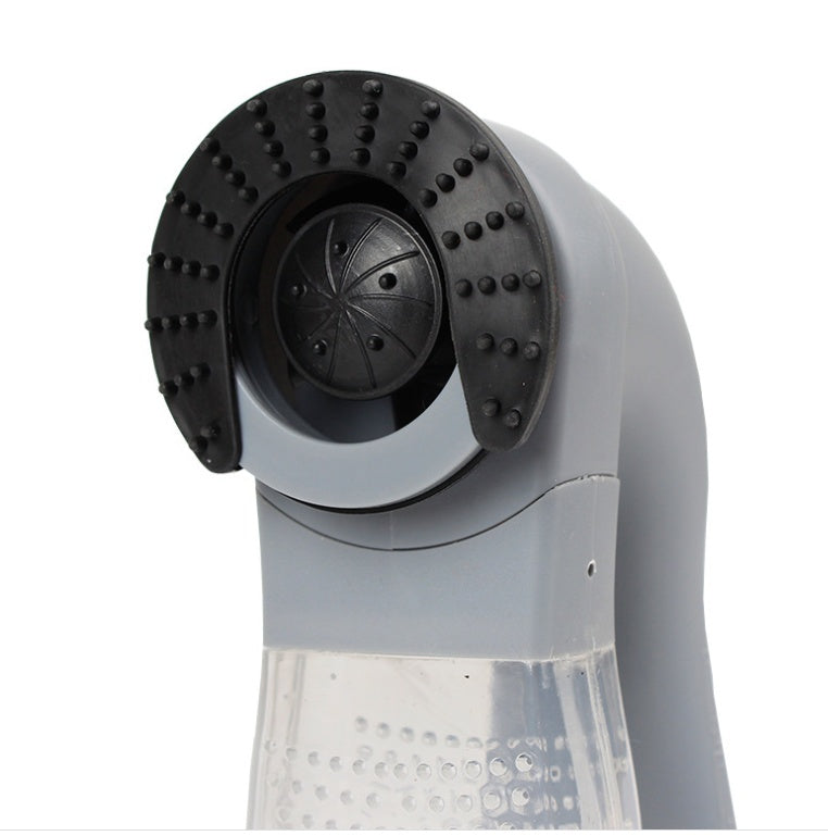 Tangle‑Free Grooming Bliss: Fur Vacuum & Massager - Panda Bossino
