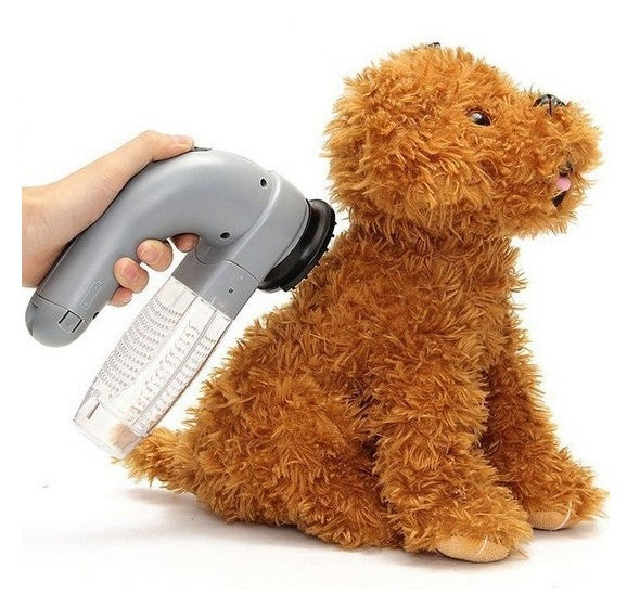 Tangle‑Free Grooming Bliss: Fur Vacuum & Massager - Panda Bossino